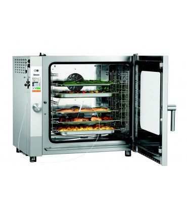 Four mixte à vapeur facile d'utilisation, avec temps de cuisson réduit - silversteam p-7111d réf. 117762 bartscher_3