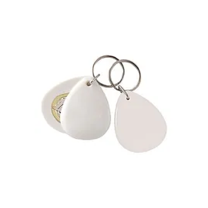 Porte-clés jetons Goutte - PVC haute qualité - 5 x 4 x 1 cm_3