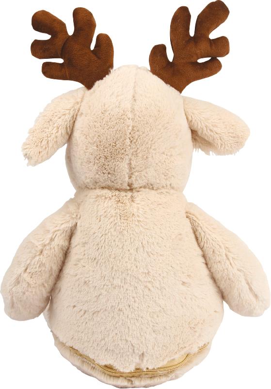 Peluche zippée Renne - 46 cm - Rembourrage amovible - Réf: MM560 - Marque Mumbles_3
