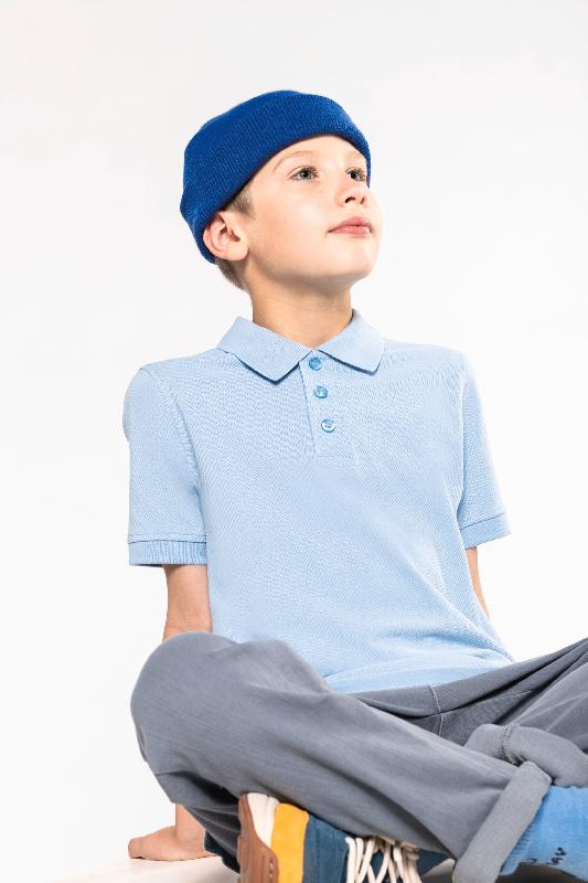 Polo manches courtes enfant - Réf: K249 - 100% coton piqué - Lavable à 60°C - Marque: Kariban_3