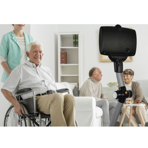 ROBOT DE TÉLÉPRÉSENCE PRO COMMUNICATION UBBO EXPERT AXYN ROBOTIQUE ENTREPRISES BUREAUX WIFI 4G 5G_3