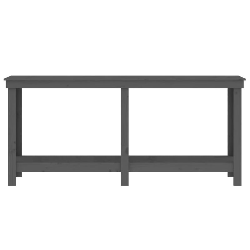Vidaxl banc de travail gris 180x50x80 cm bois de pin massif 822513_3