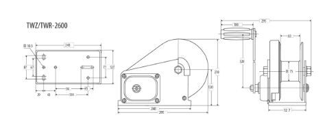 Treuils manuels TWZ/TWR - Rema Holland B.V - diamètre du câble 4 à 8 mm - marquage CE_3