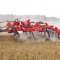 Grizzly XL avec terrage hydraulique et attelage cat 2 et 3