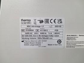 PSM II Thermo Scientific Advantage MSC 1.5_3