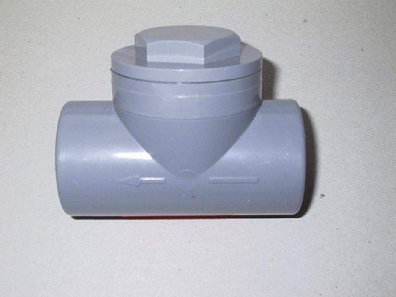 Clapet anti-retour en PVC à coller - Femelle/Femelle - Diamètre 32 mm_3