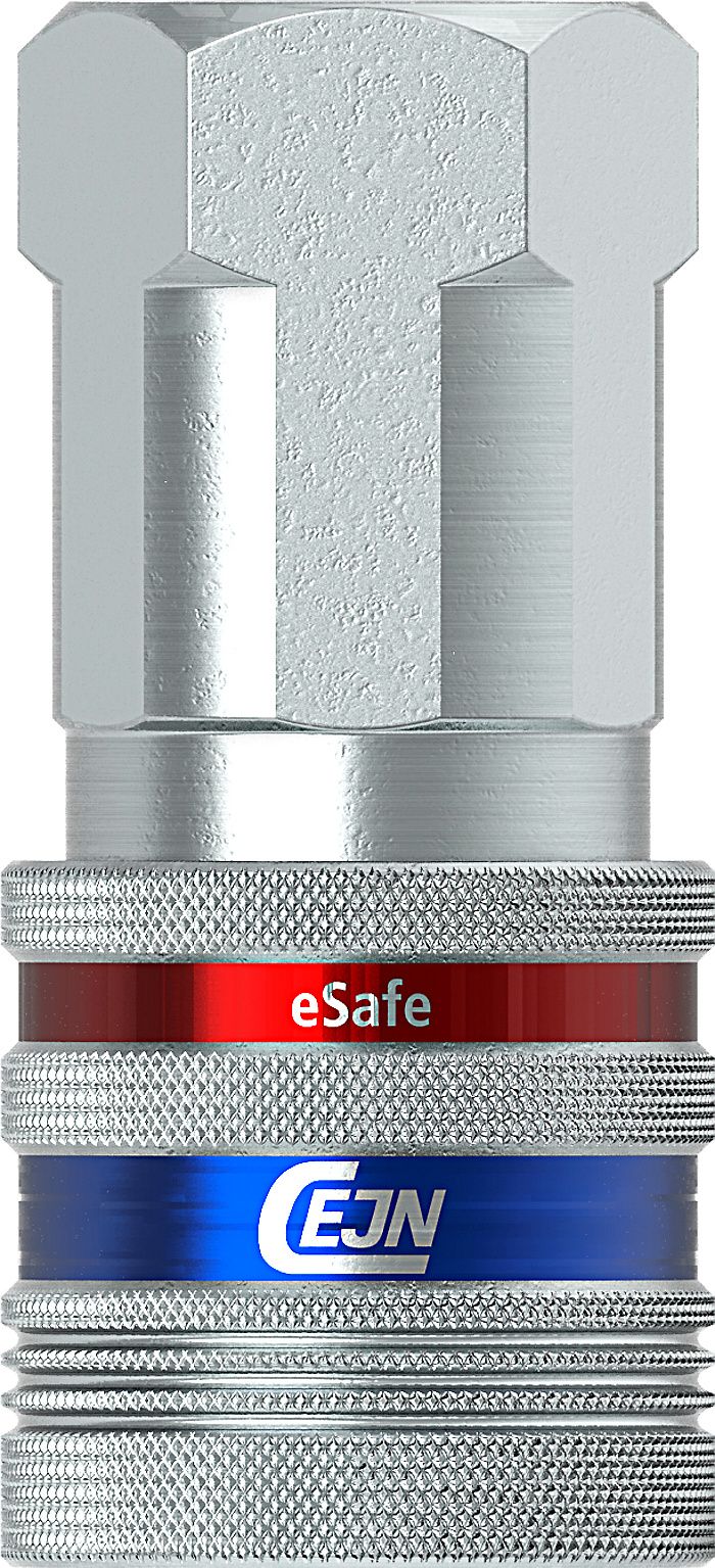 Séries 471 eSafe DN 11 - Coupleur CEJN en acier zingué et laiton - Norme ISO 6150 C_3