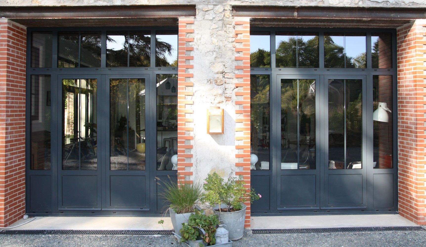 Baies vitrées et verrières sur-mesure - Menuiseries classiques aluminium - GRI Fabricant_3