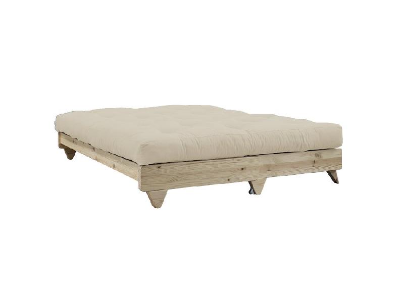 Banquette convertible Fresh - Pin massif - Coloris beige - Couchage 140x200 cm - Marque Karup_3