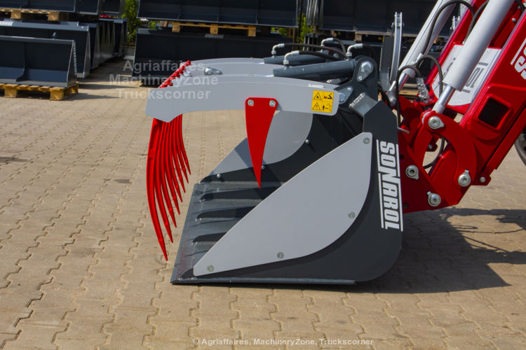 Godet grappin crocodile toutes tailles, adaptable sur Euro - Sonarol LK SNR 2200_3