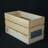 Ref7 - Caisses en bois avec ardoise - 23x46xh26cm - Modèle de rangement_3