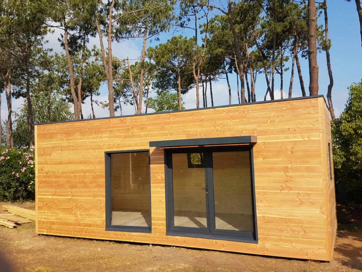 Studio de jardin Evry 20 m² - maison de jardin en ossature bois - 100% isolé, modifiable et sans permis de construire_3