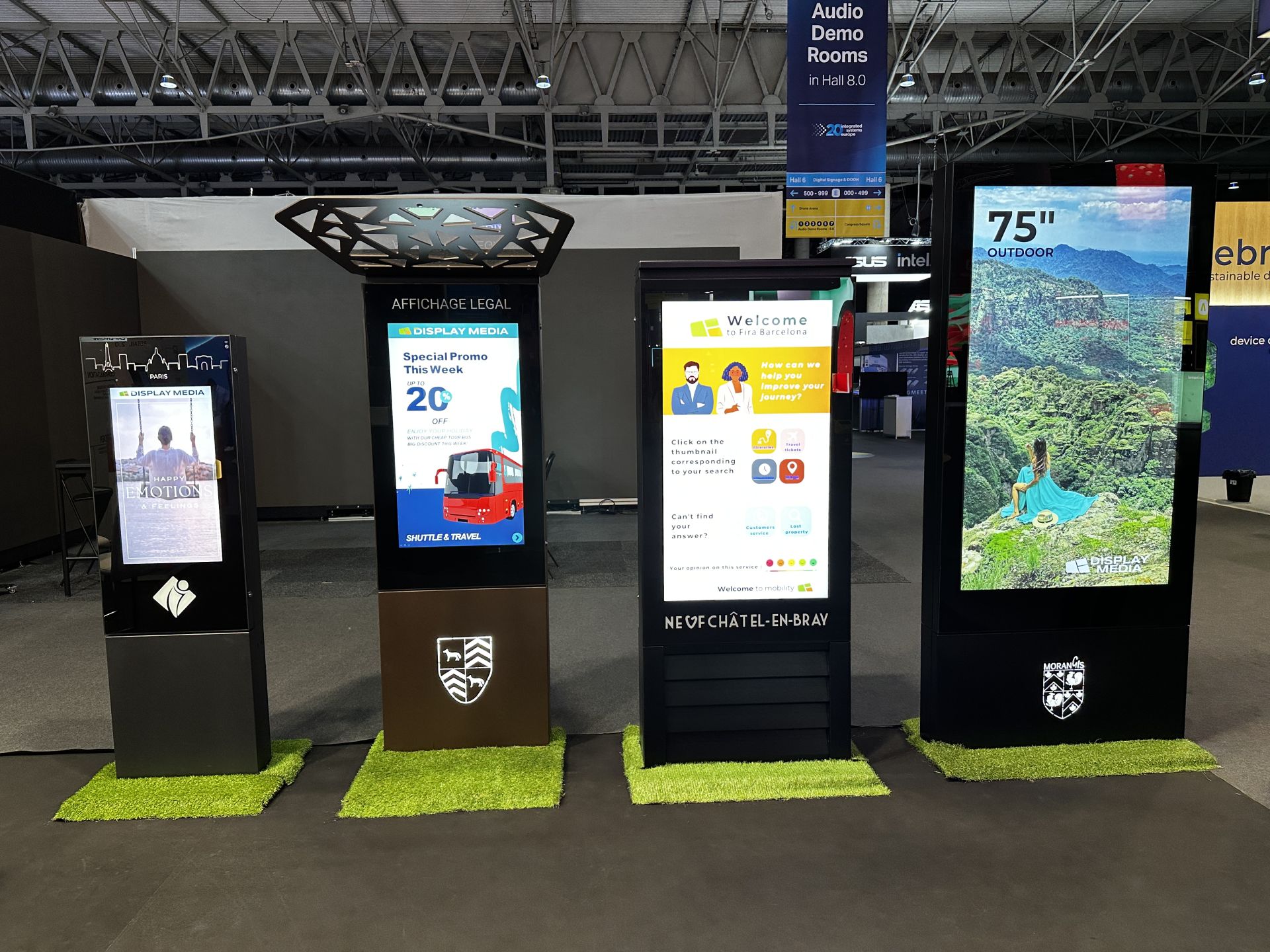 Totem Tactile outdoor Yumo - Affichage légal ou autre_3