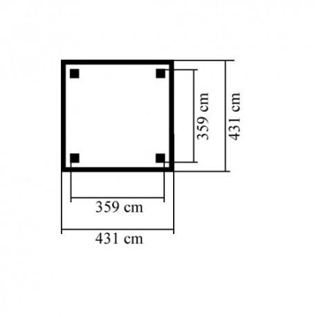 10205 - kiosque carré holm 1 en bois fsc - 4,31x4,31m - karibu_3