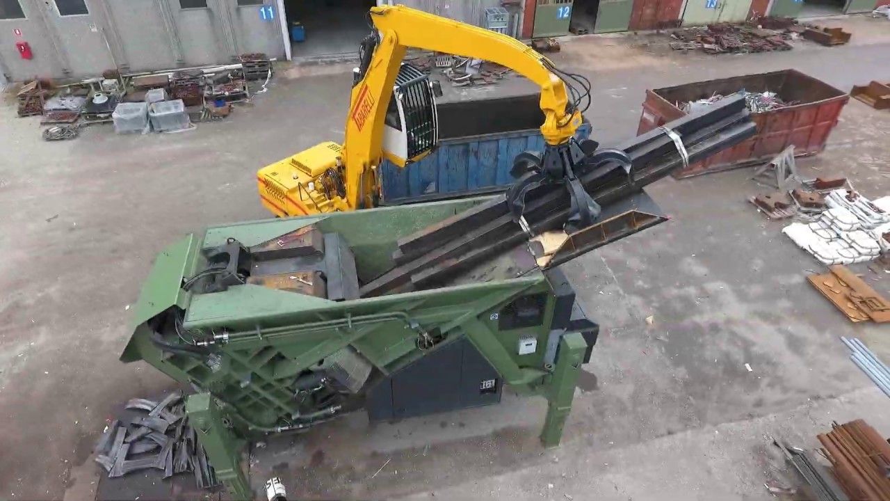 Cisaille inclinée IDROMEC GS 650 - hydraulique, moteur diesel Cummins Tier 5, force de 650 tonnes_3