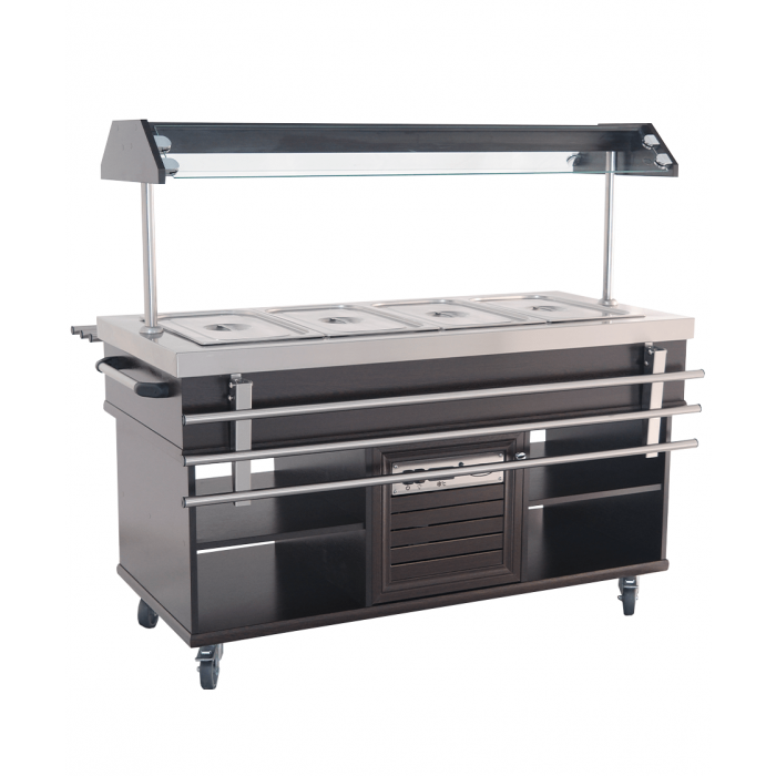 BUFFET CHAUD GN 4/1 L1500mm 7078.0030 Combisteel_3