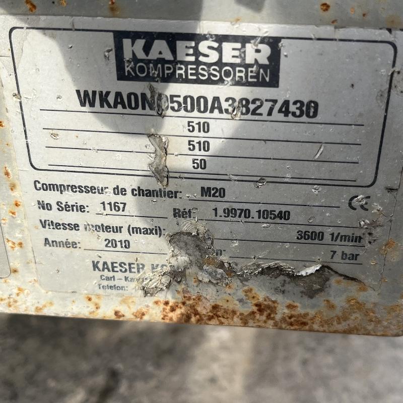 Kaeser M20 - Compresseur mobile diesel - 2000 L/min - 2012 - 1 087 h_3