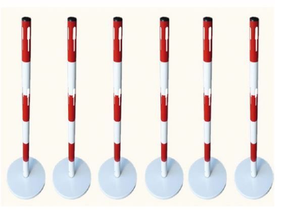 Ppkm6 - barrière à chaîne poteaux métalique - signals - l 15 m_3