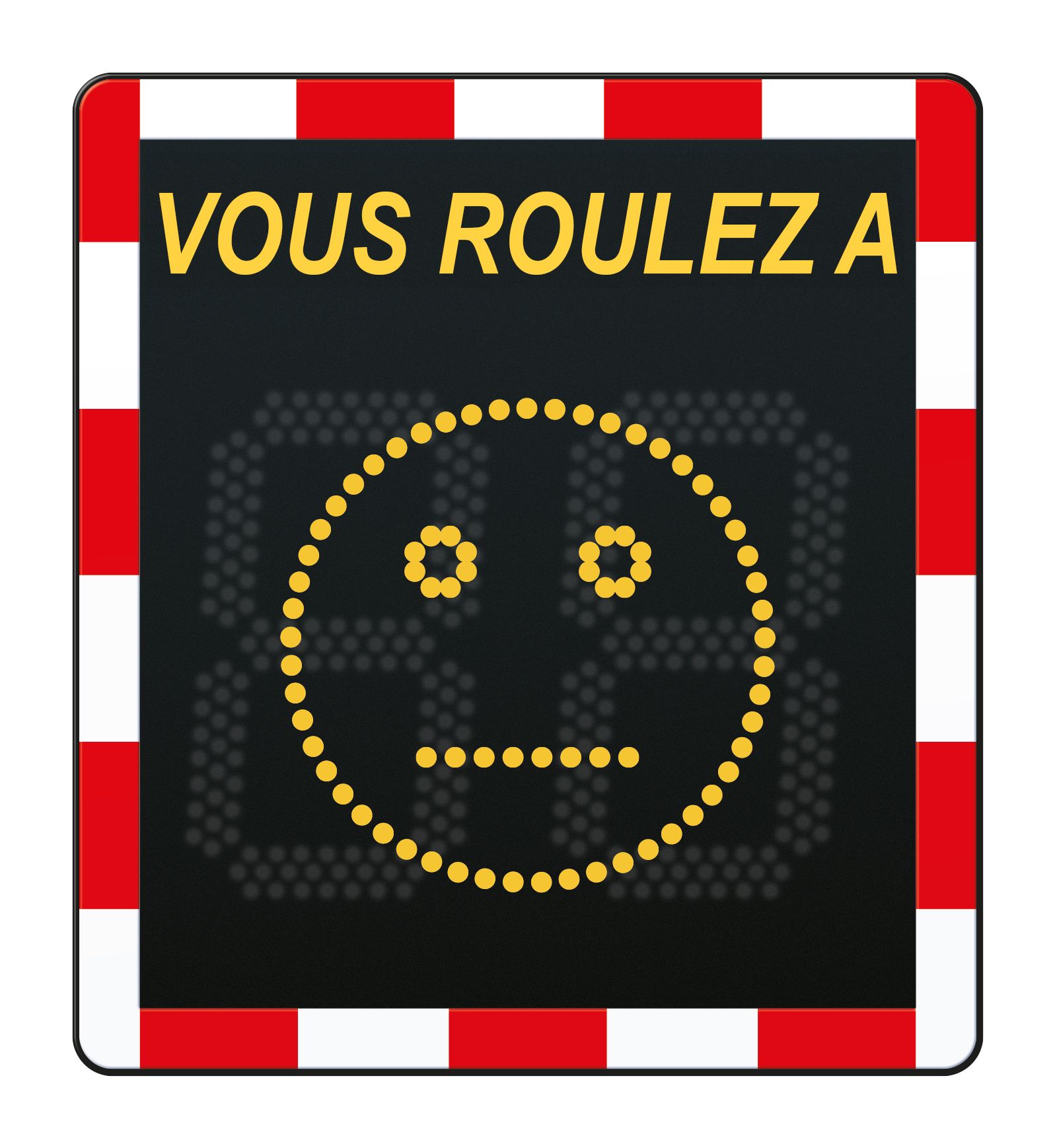 Radar pédagogique Viasis Lite - alimentation solaire avec affichage LED haute visibilité_3