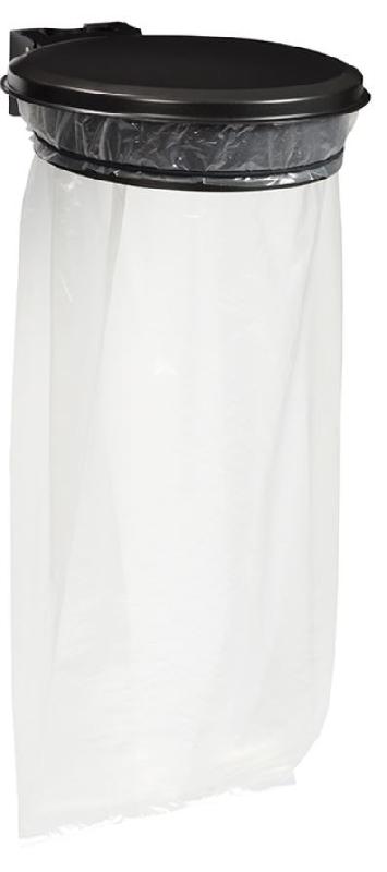 Support Sac Collecmur Mural Extreme - 110L - Gris, Jaune, Vert, Bleu, Inox - Fabrication Française_3