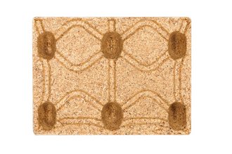 Palette  en bois compressé INKA  type F64 - 1/2 format - 600mm x 800 mm_3