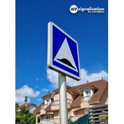 Panneau de signalisation C27 - Indication surélévation de chaussée_3