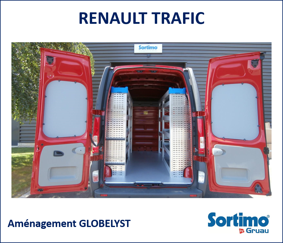Structure d'aménagement sécuritaire pour Renault Trafic