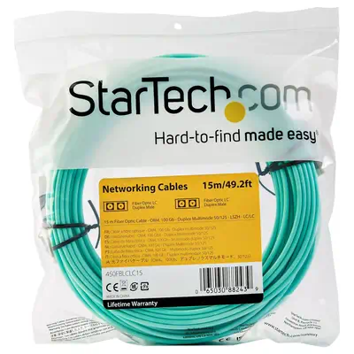 StarTech Cble Fibre Optique Multimode de 15m LC/UPC à _3