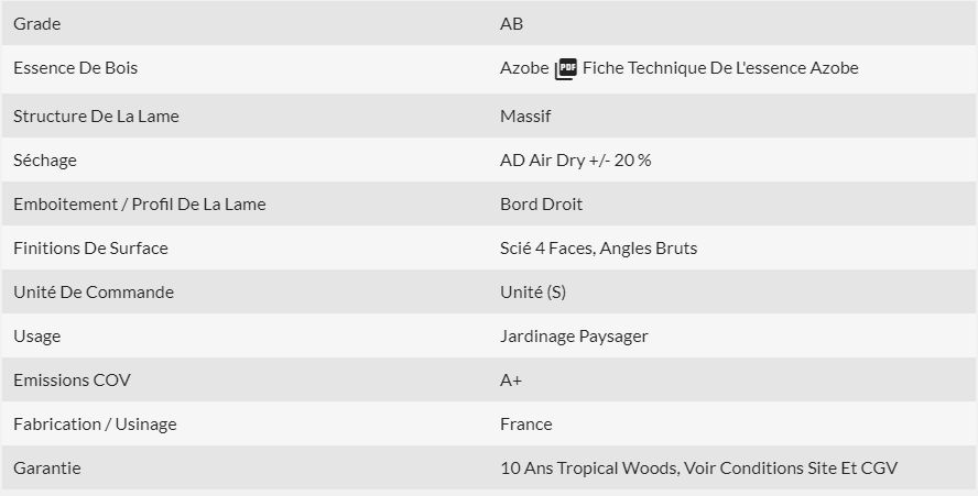 4976 - traverse paysagère - tropical woods - 150 x 200 x 2000 mm_3