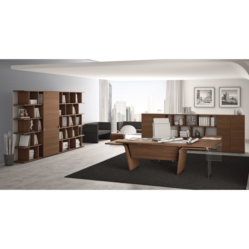 Bureau de direction Larus - Maison Lacour - Collection directionnelle personnalisable jusqu'à 200 combinaisons_3