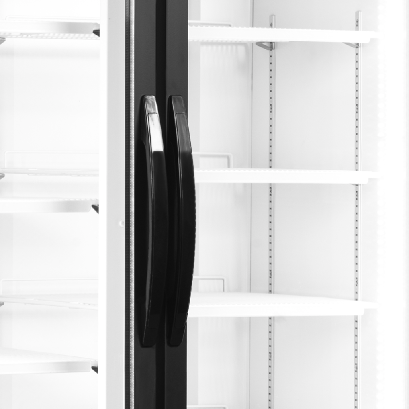 Vitrine réfrigérée FSC - 2 ou 3 portes avec caisson lumineux - Finition au choix - Référence FSC1200H_3