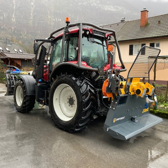 Treuil forestier professionnel 2x85G Uniforest - double tambour - 8.5T - pour tracteur à partir de 100Cv_3