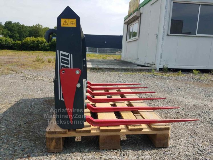 Fourche à fumier 1,50 m - Sonarol WO SNR 1500 - 6 dents - Adaptable Euro_3