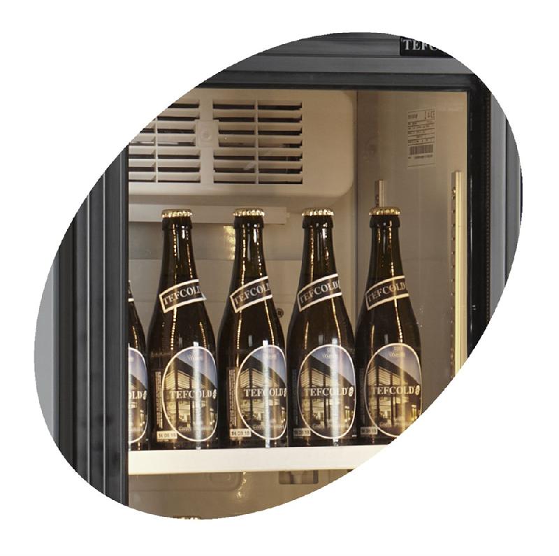 Réfrigérateur à boissons 114 L - Blanc | Tefcold - FSC175H_3