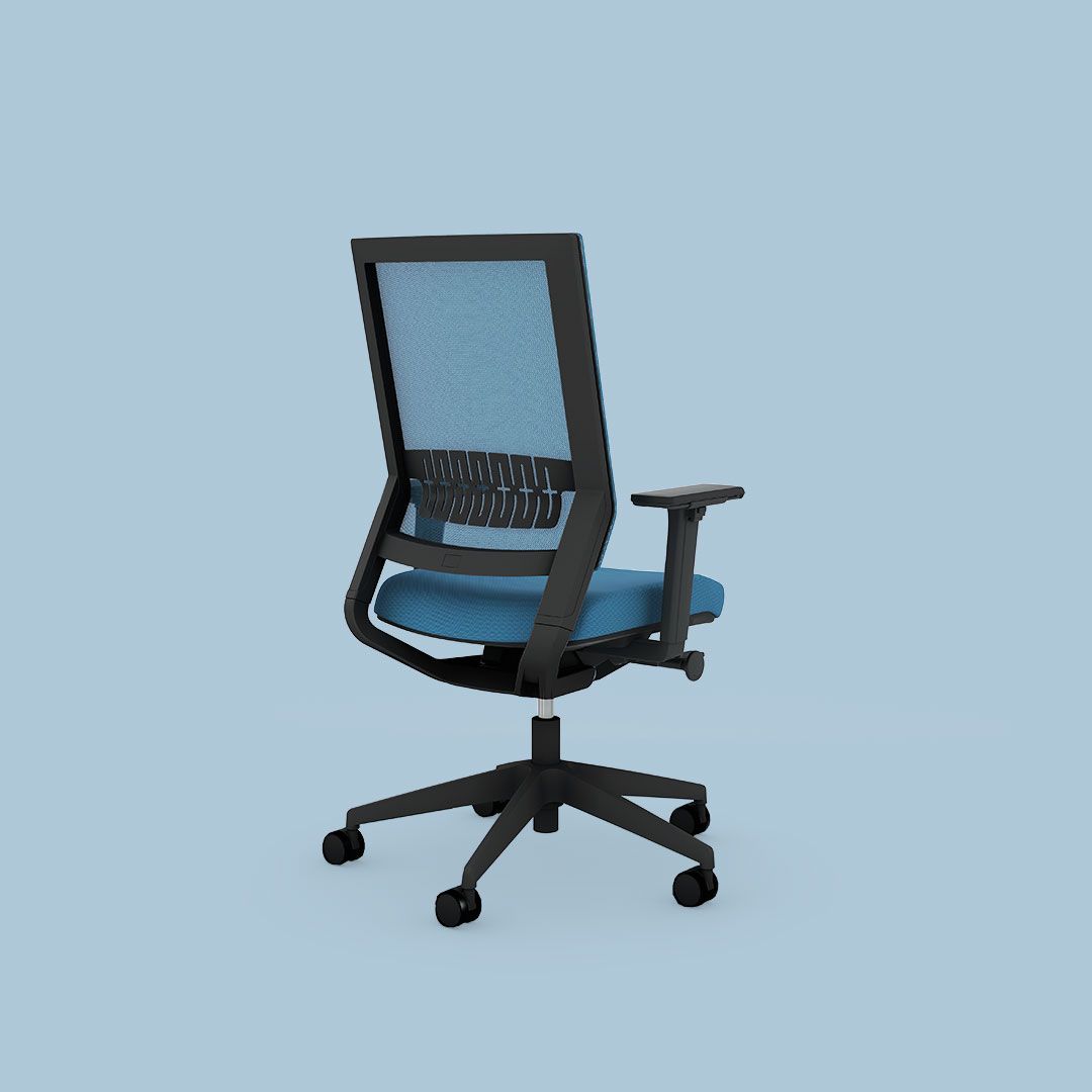 Impulse Too - chaise de bureau ergonomique avec dossier en maille tendue - inclinaison d'assise réglable - Viasit Bürositzmöbel GmbH_3
