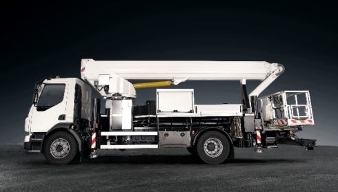 S35EM camion nacelle - Bronto Skylift - 35 m - compacte et facile d'utilisation_3