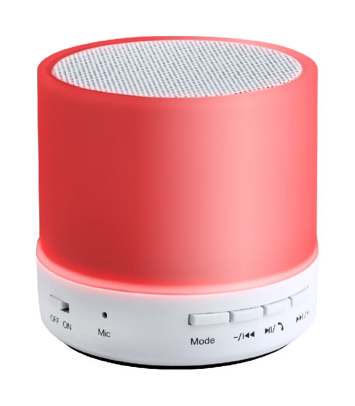 Enceinte Bluetooth - Boîtier en plastique - Éclairage LED multicolore - Appel mains libres et radio FM_3