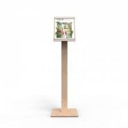 421-022 - Porte-visuel de comptoir en bois avec élastiques - Etiq Création - Design éco-responsable_3