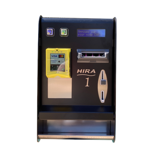 Distributeur de jetons - Faible encombrement - CB/pièces/billets - 2000 jetons - Hopper universel_3