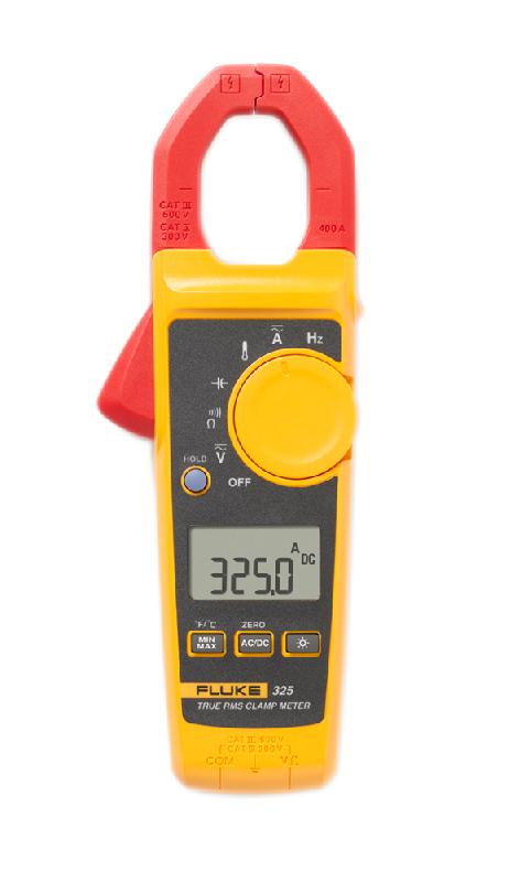 FLUKE-325/F - Pince multimètre TRMS AC/DC, 40 A à 400 A, 600 V, Ø30 mm - Ergonomie optimisée_3