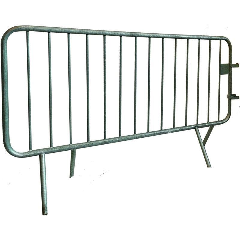 Barrière de police acier galvanisé avec plaque d'identification - 2 000 × 1 100 mm - 2000_3