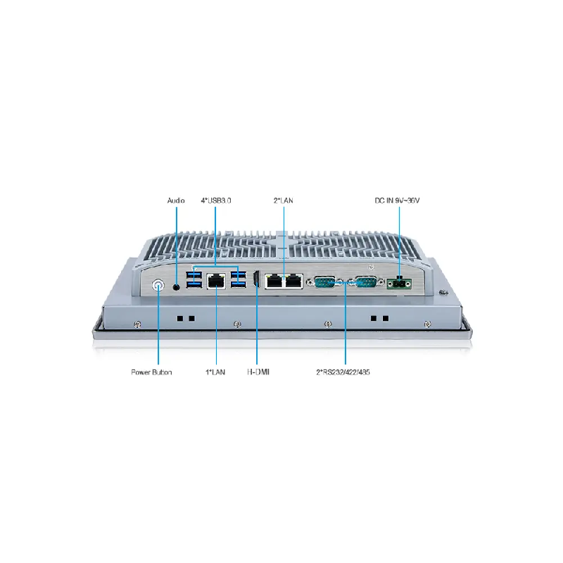 Panel PC industriel fanless 12.1 pouces 4:3 XGA pour HMI, supervision et automatisation - EVI-12SAC_3