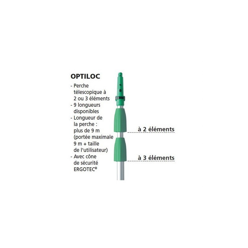 PERCHE telescopique  OPTILOC 3 elements ED unger_3