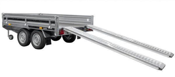 Remorque roues dessous - 2,54 X 1,53 M - 2000 KG - MARTZ HOCHLADER 250/2C_3