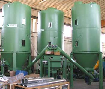 Solution de stockage et dosage pour recyclage plastique