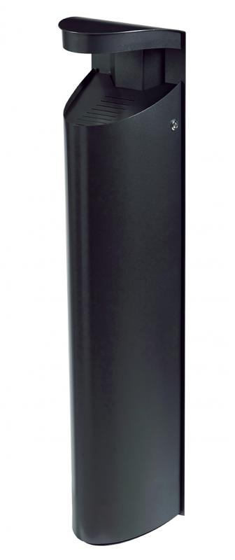 Cendrier sur pied ou mural - 10L - acier anti-corrosion - 5800 mégots - KOA_3