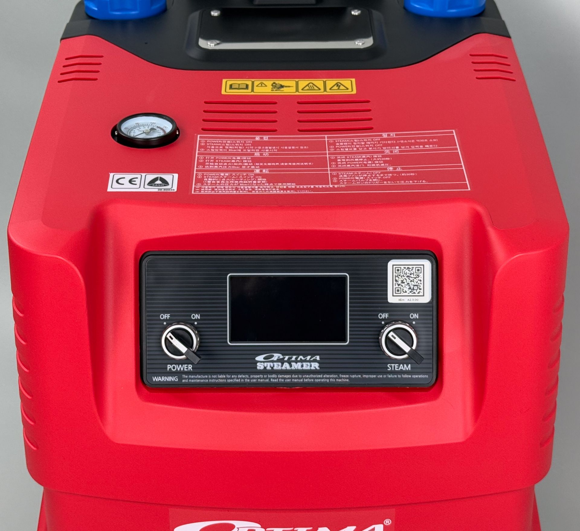 Nettoyeur vapeur haute performance compact électrique - Optima Steamer XEm_2