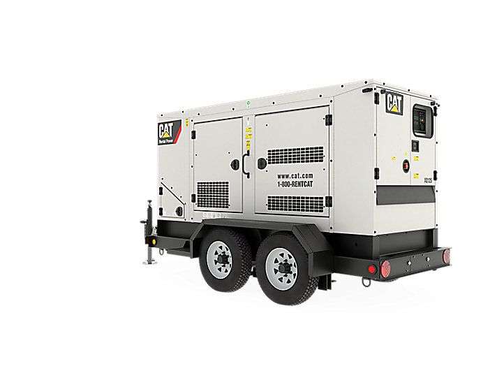 Xq125 100 kw (125 kva) groupes électrogènes industriel mobile de location - caterpillar - puissance principale 100 ekw (125 kva)_3