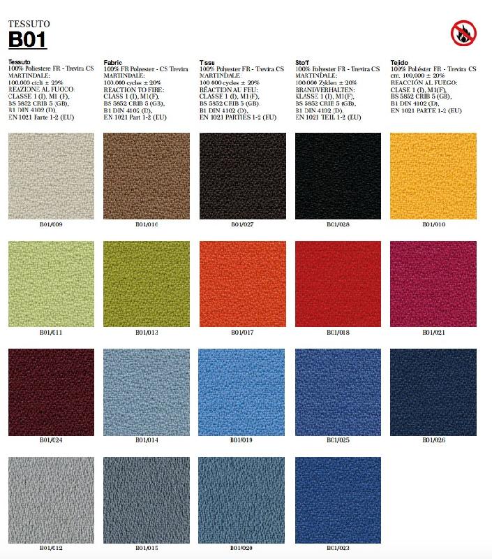 Fauteuil d'accueil 1 place Design ACCORD - Offisit - Bleu foncé_3