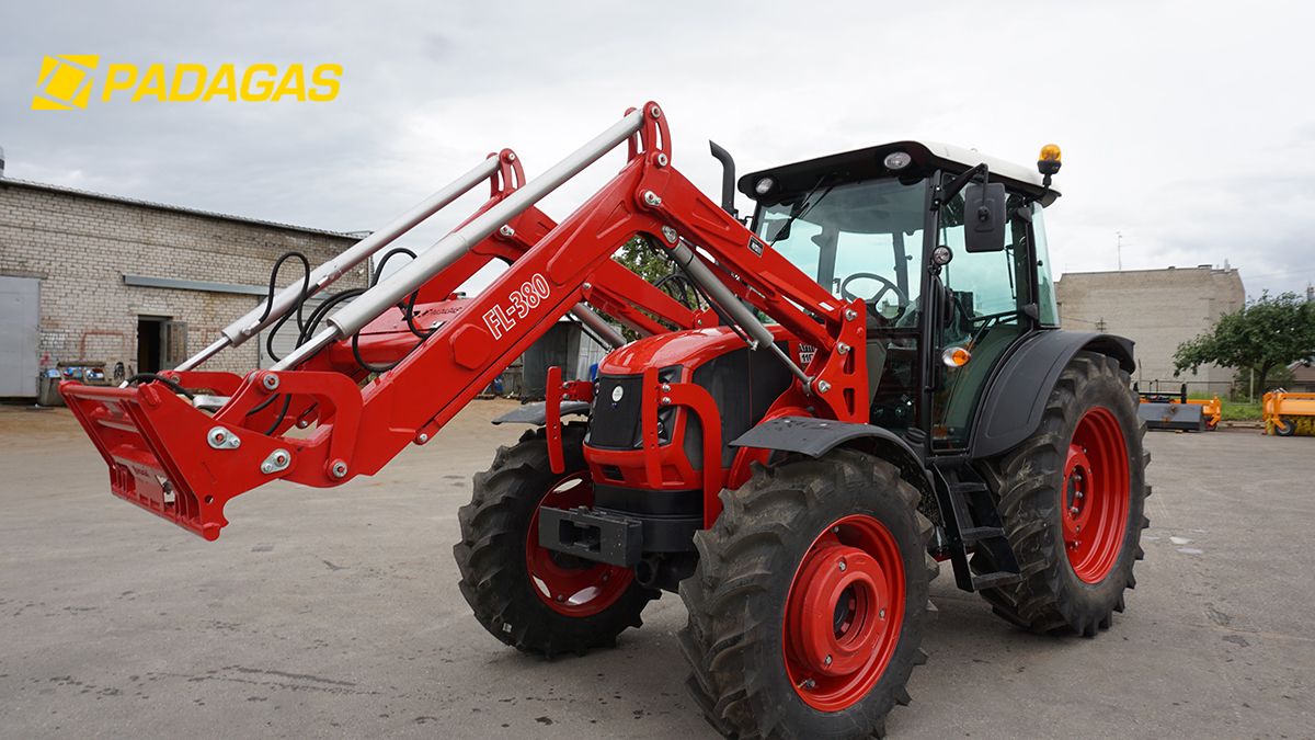 FL-380 - Chargeur frontal agricole moderne - Padagas - Pression : 145 à 180 bar_3